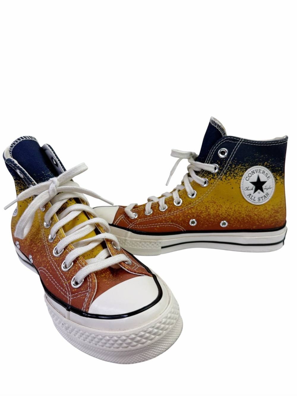 Converse Chuck Taylor 70 Hi Top Sneakers Fire Opal Scatter Dye Size 9 (Men’s 7)